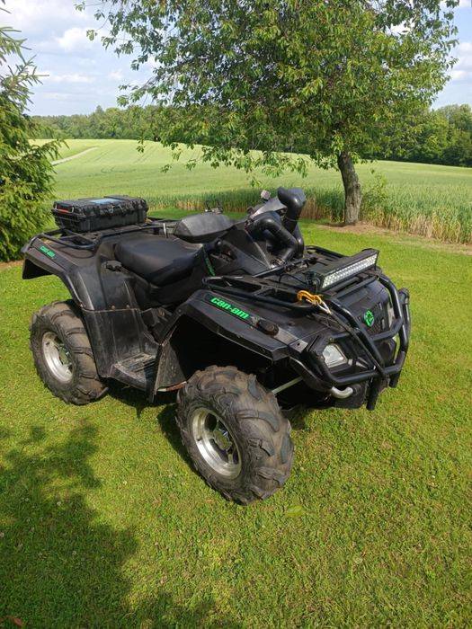 Can am Outlander 800 4x4 zarejstrowany