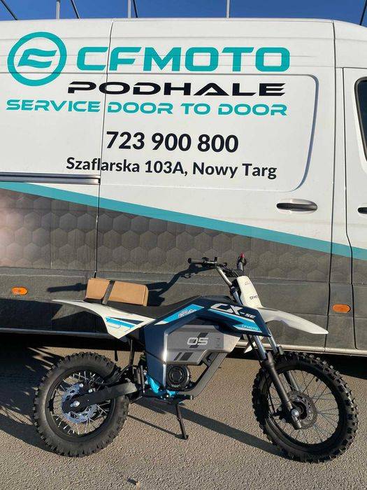Cross Elektryczny CFMOTO CX-5E**1500wat**koła 14/12**Trans150kmgratis