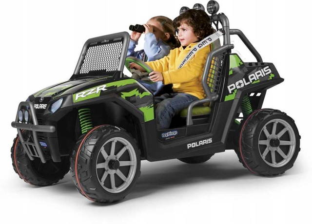POLARIS RZR 900 GREEN SHADOW Peg Perego autko 24v dla dzieci