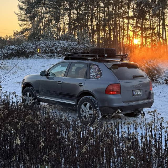 Porsche Cayenne S overland wyprawówka lift