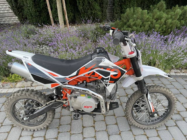 kayo 125 pit bike cross