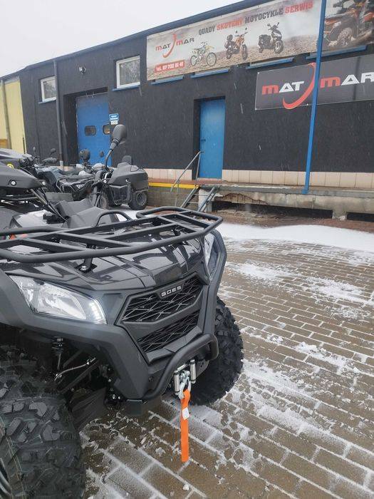 CFmoto Goes 400 wyprzedaż rocznika kufer pług MATMAR Ełk
