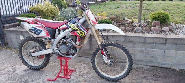 Honda crf 450 po remoncie 2008r.