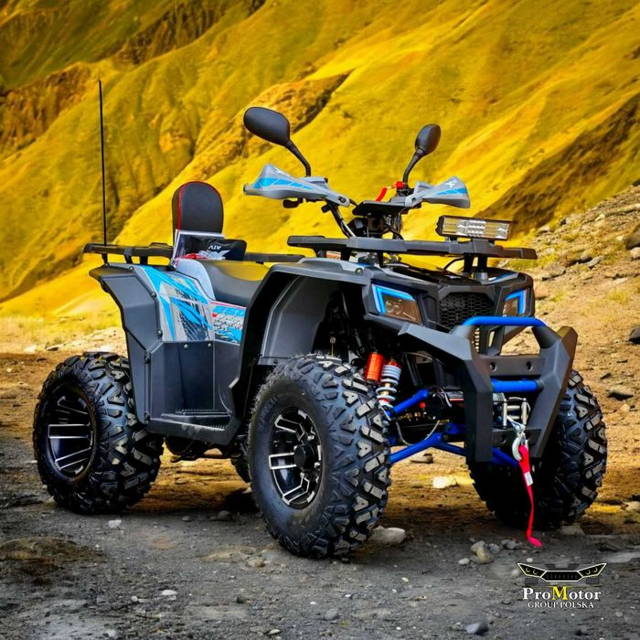 quad XTR FARMER 250 xxl // WYCIĄGARKA / FULL 2025 Jakość PŁUG ProMotor