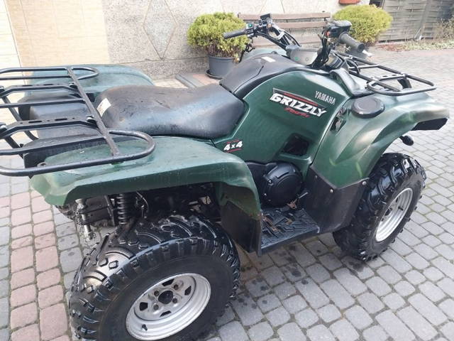 Quad Honda Yamaha Gryzzli 700 4x4 2010r wspomaganie