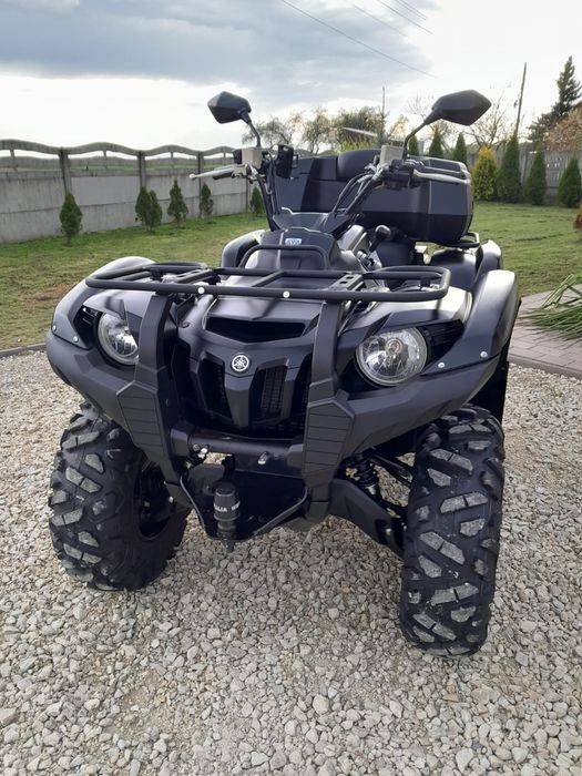 Quad Yamaha Grizzly 700 4×4 Wspomaganie Orginał Kufer jak Nowy