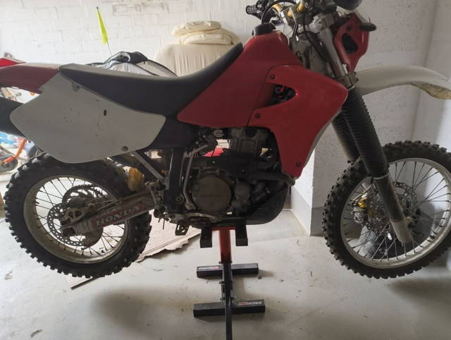 Kultowa Honda XR650R gratis bak 24l