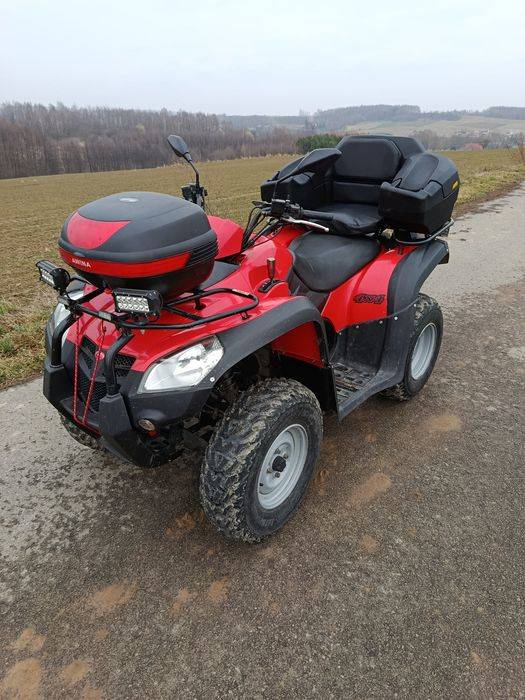 Kymco mxu 500 4x4 bez homologaci