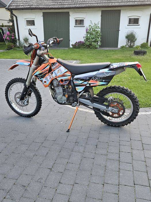ktm exc 450  2005r dokumenty 12kw