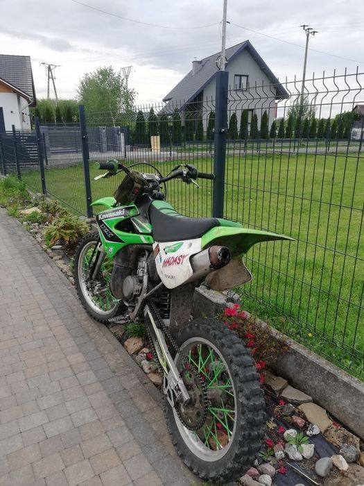 Kawasaki kx 85 po remoncie i wymianie sprzęgła.