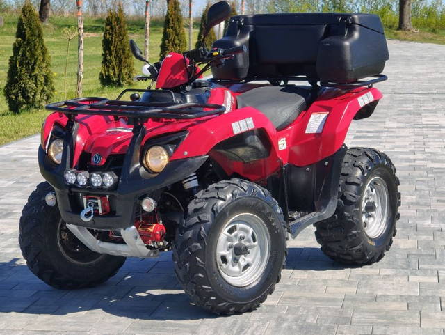 Quad/ Sym Raider 600 / 4x4 / duży  , mocny , wyciagarak , kufer, hak!
