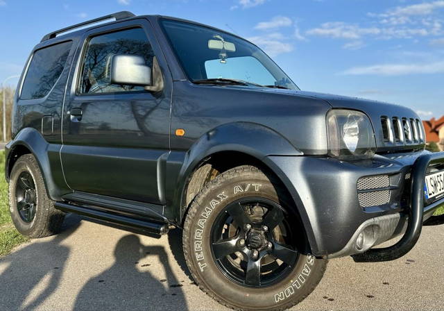 Suzuki Jimny 1.3 benzyna 4x4 | 2007 | klima| oponyA/T| orurowanie| hak