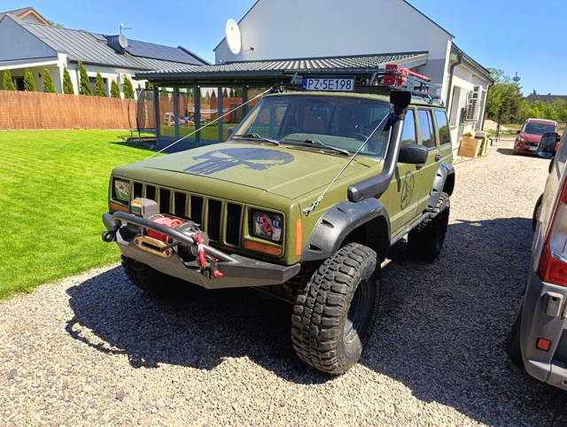 Jeep Cherokee xj 4.0 benzyna + LPG, reduktor 242, Lift 5,5" Offroad