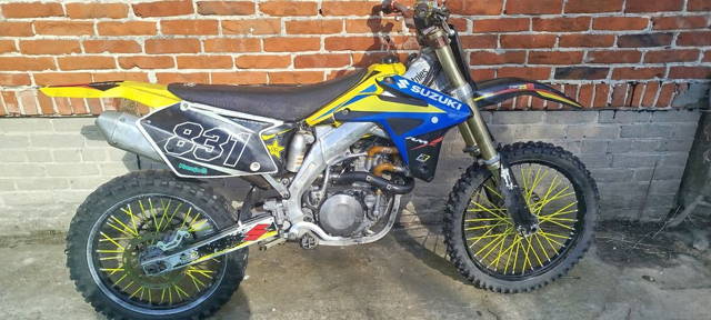 Suzuki RMZ 450 Remont 0mth Filmy