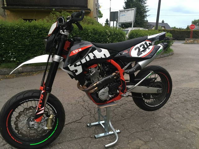 SWM SM 500 R 2019 A2 niski przebieg 79mth Supermoto