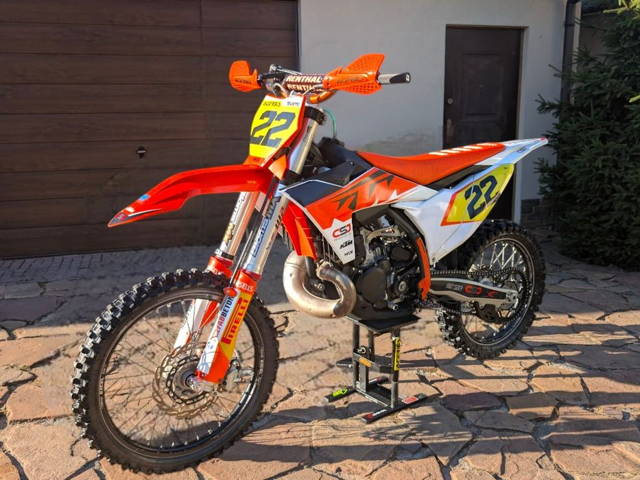 KTM SX 250 rok 2023, 102mth, mapy, rozrusznik,One Gripper.
