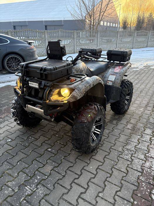 Yamaha Grizzly 660 zarejestrowany bogato dopasażony. Stan bardzo dobry