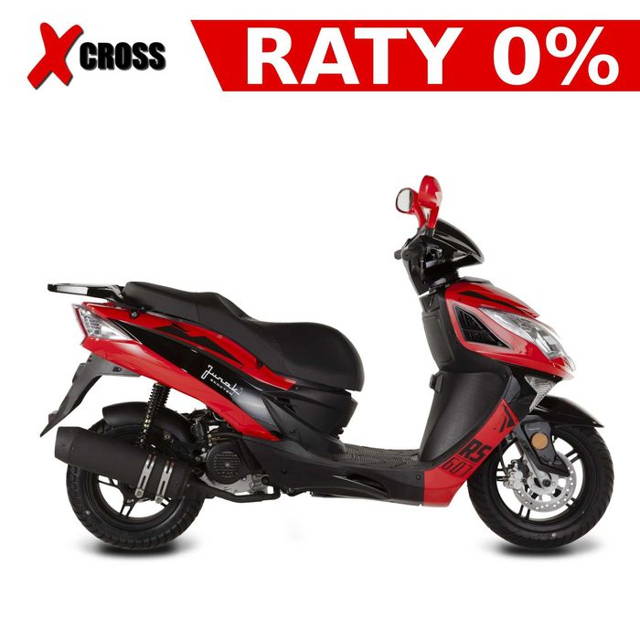 XXL Duży Skuter 50 4T Junak 607 jak Romet RXL Falcon Raty Dowóz