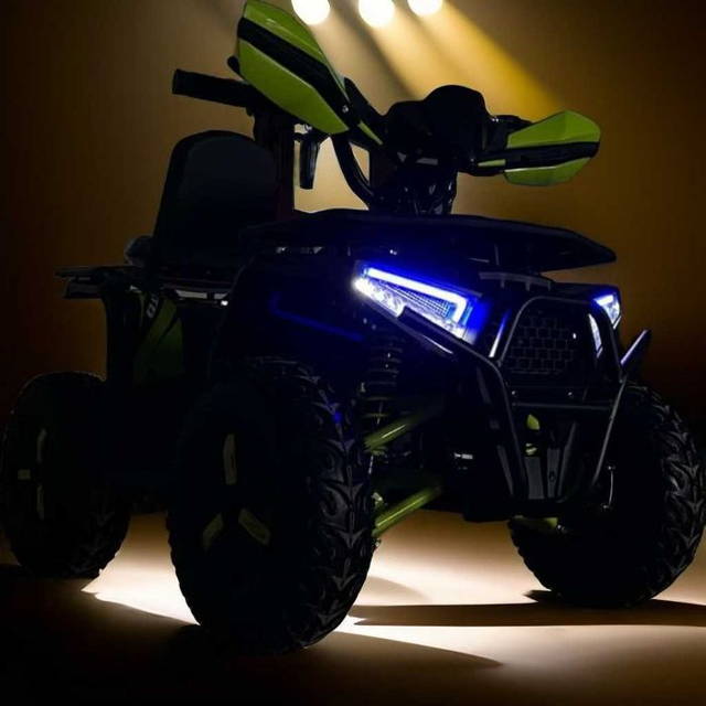 QUAD 50 cc Pelikan Acanto Ledy Rozrusznik Alarm Pilot Oparcie Licznik