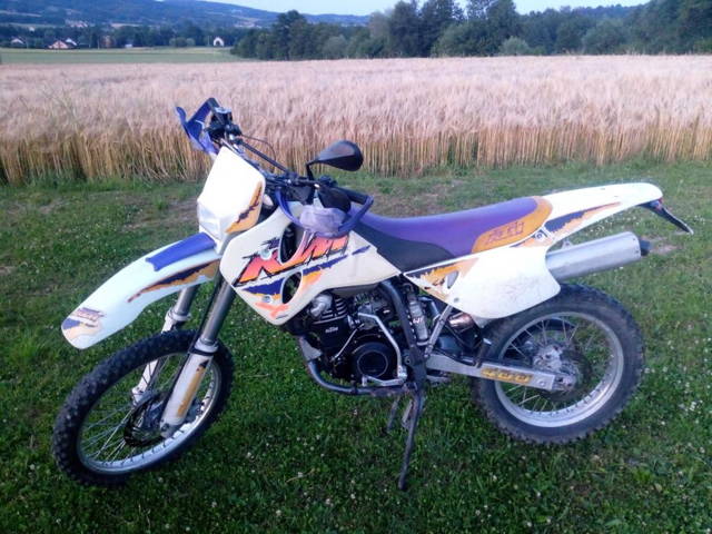 KTM LC4 400 Enduro zarejestrowany