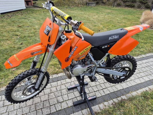 Sprzedam ktm sx65z 2004r Motorek Mało uzywany w super stanie