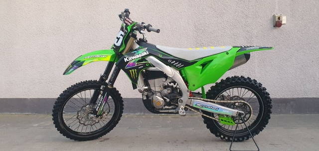 Kawasaki Kxf 450 rok 2022 Super Stan 71 Mth od Nowości Sxf crf Okazja