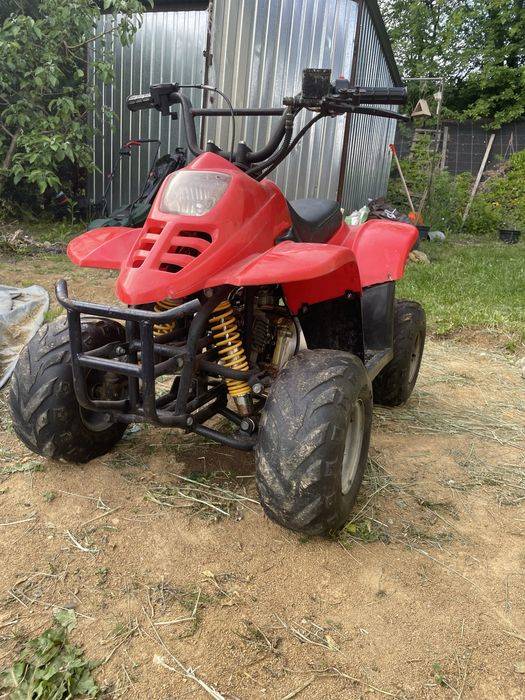 Quad 50cc – uszkodzony – do drobnej naprawy