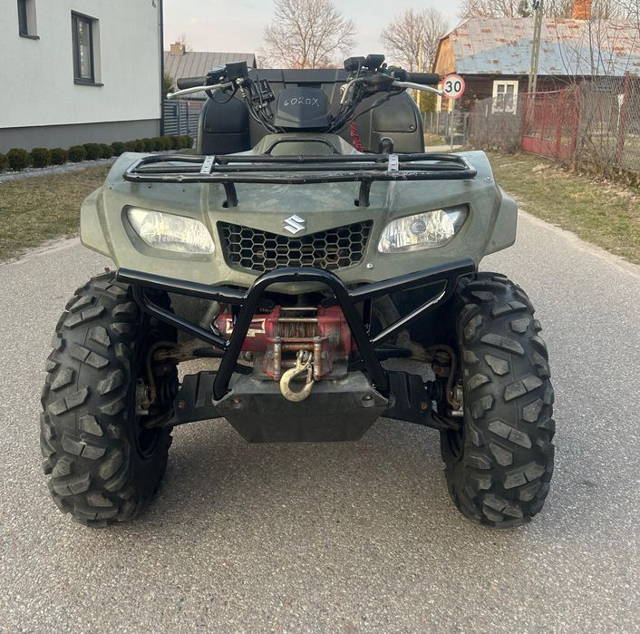 Suzuki kingquad 400 4x4 sprzedam zamienię  MZ WFM OSA  GSXR