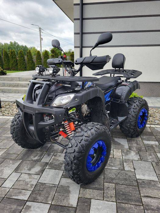 Quad Hummer Pro 150cc//Duża Rama//Światła Led//Hak//