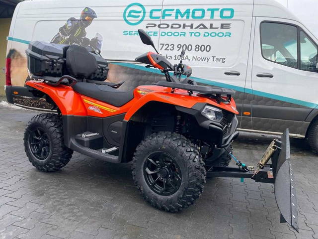 CFMOTO 520L EPS**2024*KUFER+PŁUG*Vat23%*RATY**Transcałapolska**