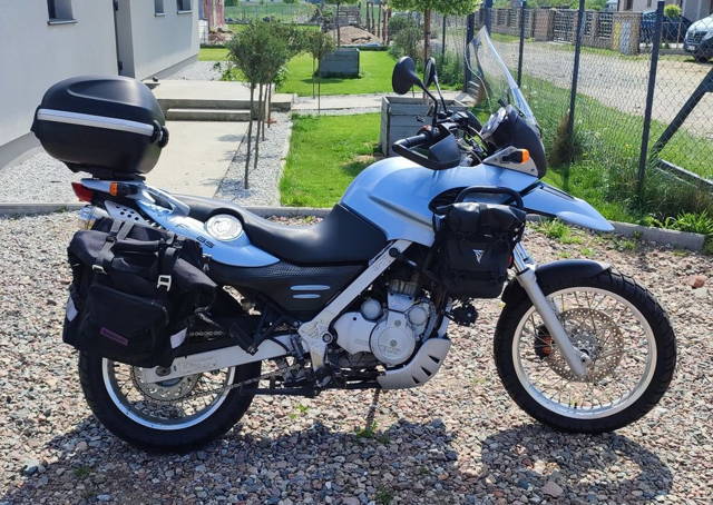 BMW F 650 GS kufer centralny, sakwy