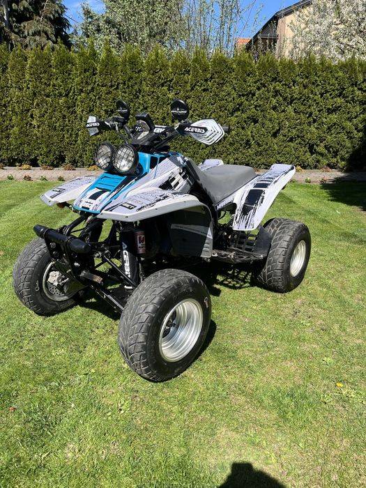 Yamaha Warrior raptor 350 ZAREJESTROWANY ŁADNY ubezpieczony grizzly