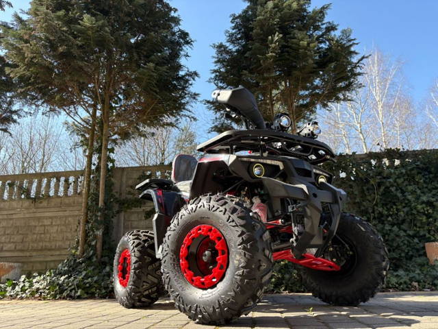 QUAD 150 cc PELIKAN RUGBY oświetlenie led hak Full Opcja raty dostawa
