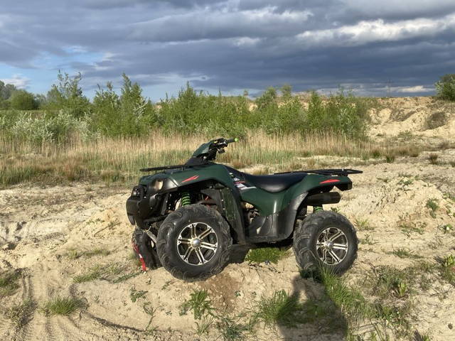Kawasaki brute force 750 zamiana