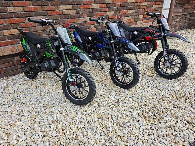 Mini cross kxd 50cc 49cc 2T spalinowy zrywka koła 10 RATY DOWÓZ