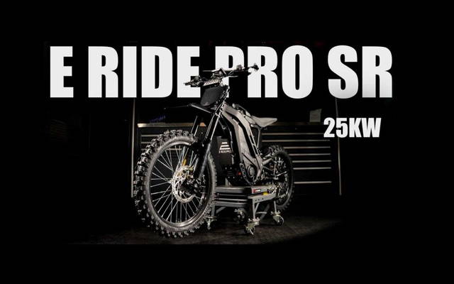 Nowy! E Ride Pro SR najmocniejszy motocykl elektryczny w swojej klasie