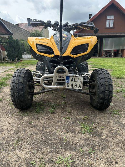 Kawasaki KFX 700 uszkodzony silnik