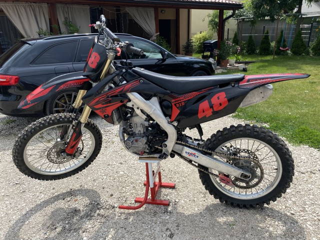 Honda crf 250 wtrysk, po remoncie
