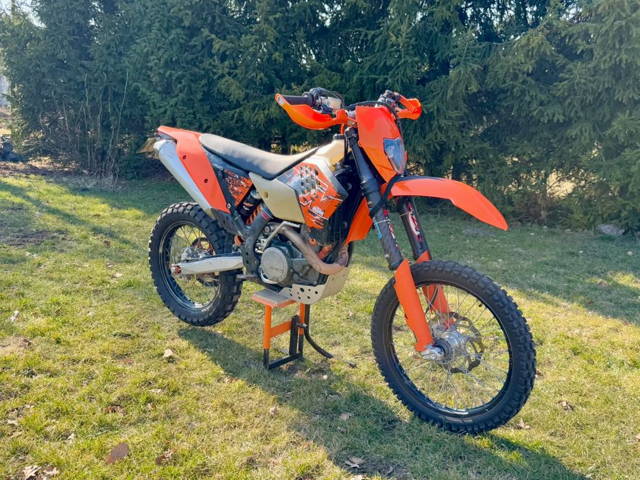 KTM 450EXC 2008 rok, kat. A2