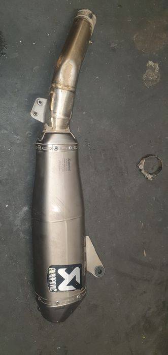 Tłumik końcowy Akrapovic wydech końcówka Yamaha Wr 250 F Wrf rok 16-18
