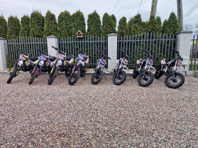 NA KOMUNIĘ Cross 125 ccm Zipp 14 pułautomat ,17 manual RATY Transport