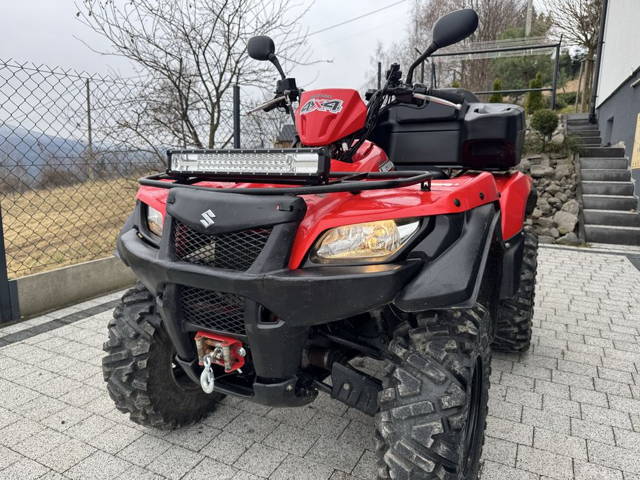 Suzuki Kinquad  500 Axi Wspomagnie 4x4 HOMOLOGACJA  OKAZJA WEEKENDOWA’