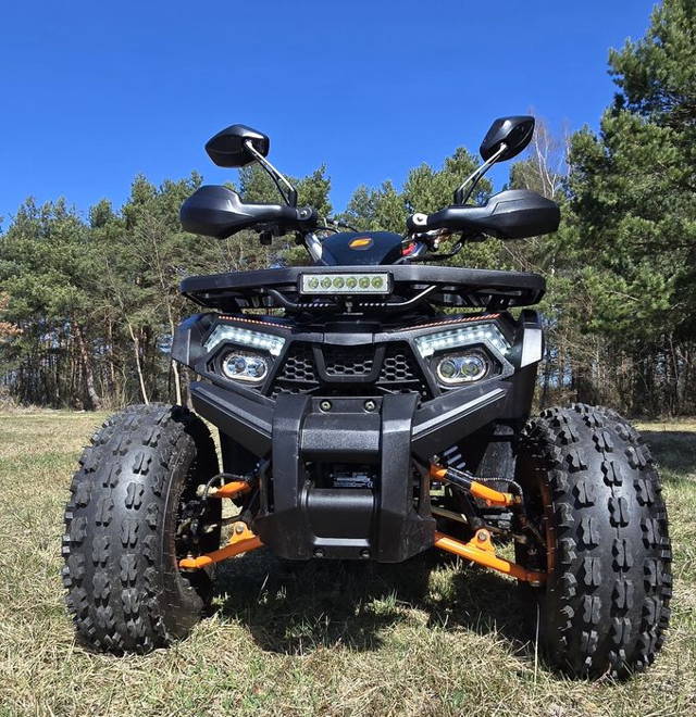 Quad Forcraft Asix 125 cc czarno- pomarańczowy - nowy - taniej 1000 zł