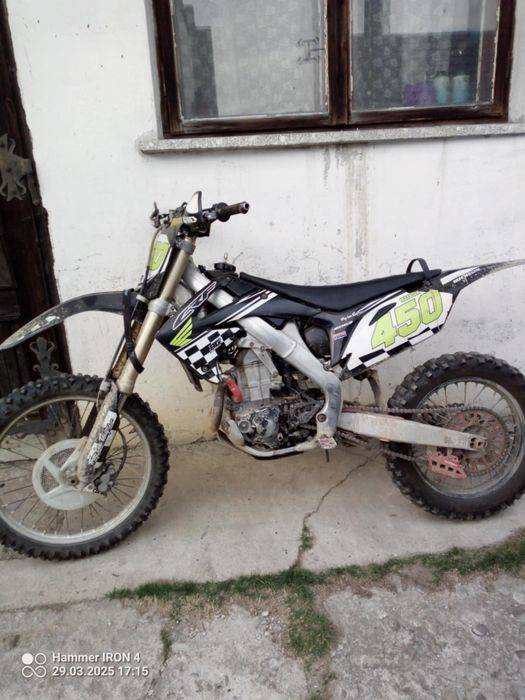 Motor cross honda crf450