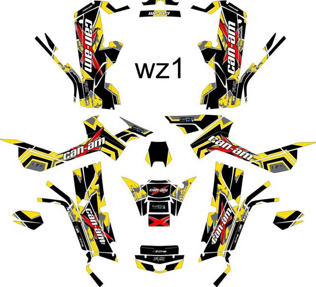 Naklejki Can-am outlnder 2006 - 2012 G1 max okleina
Can am Outlander G