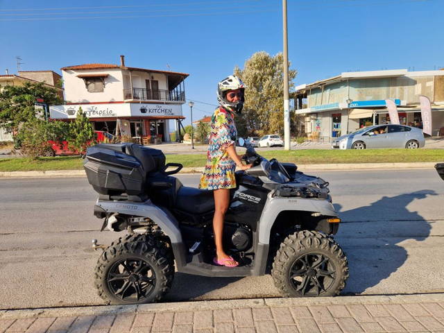 CF Moto 850 Grey CFMoto CForce Quad