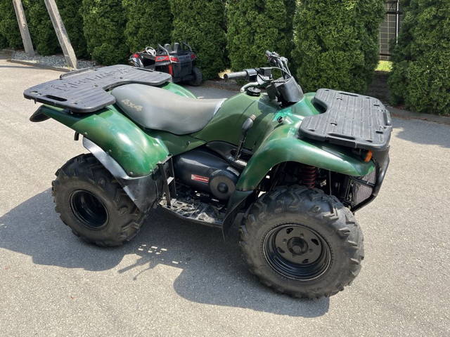 Quad Kawasaki Prairie KVF 400 4x4, homologacja L7E, transport