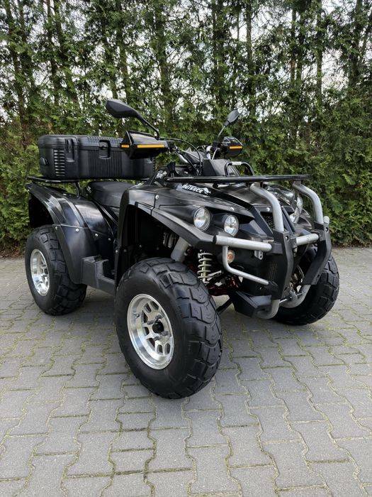 Access Triton 400*homologacja*kufer*hak*alu*transport