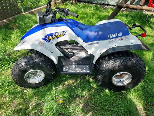 Quad honda Yamaha Breeze 125  dla dzieci  sprowadzony jak Nowy
