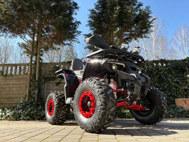 QUAD 150 Pelikan RUGBY Niezawodny Silnik Ledy Hak Oparcie Raty Dostawa